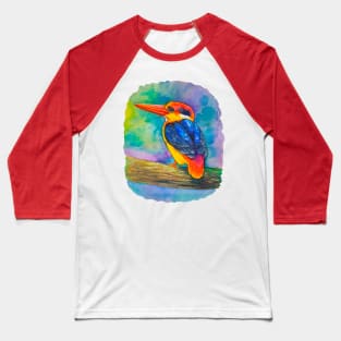 The watercolor bird Baseball T-Shirt